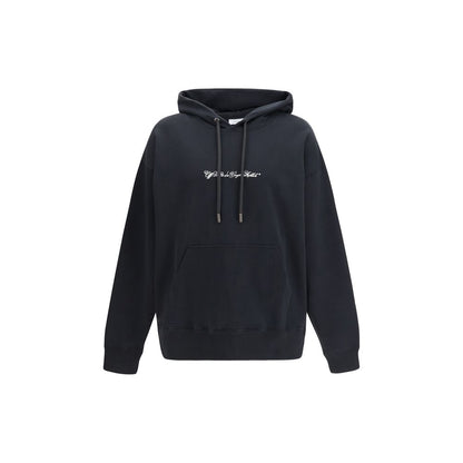 Off-White Script Arrow Diagonal Skate Crna dukserica NOVA KOLEKCIJA