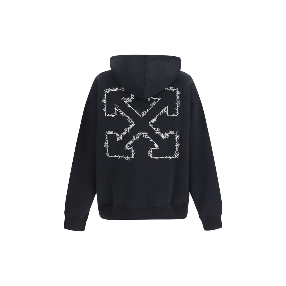 Off-White Script Arrow Diagonal Skate Crna dukserica NOVA KOLEKCIJA