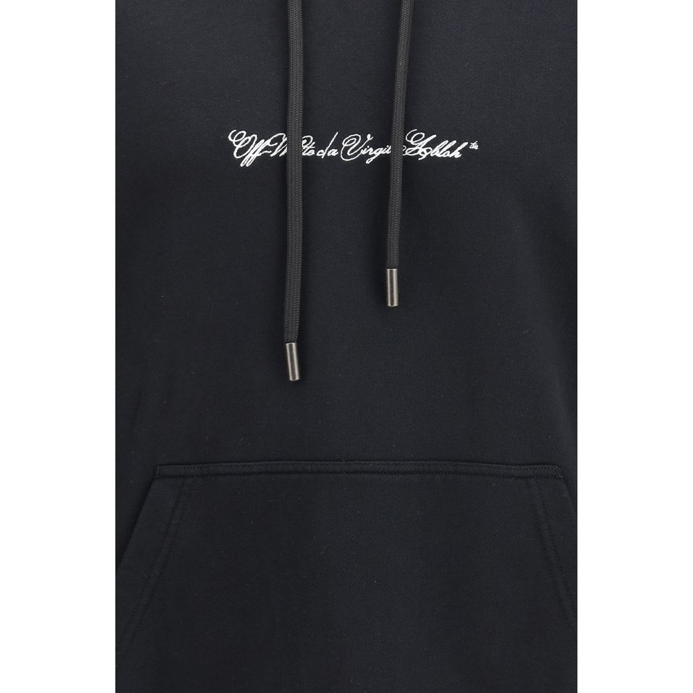 Off-White Script Arrow Diagonal Skate Crna dukserica NOVA KOLEKCIJA