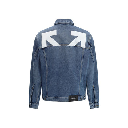 Off-White Plava denim jakna NOVA KOLEKCIJA