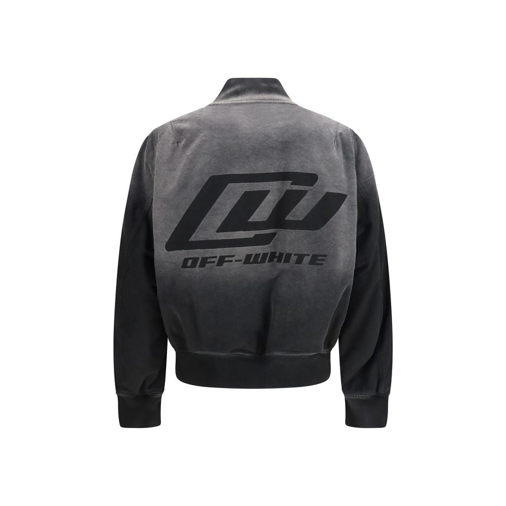 Off-White Crna Bomber jakna NOVA KOLEKCIJA