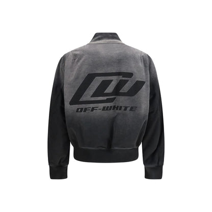 Off-White Crna Bomber jakna NOVA KOLEKCIJA