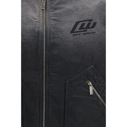 Off-White Crna Bomber jakna NOVA KOLEKCIJA