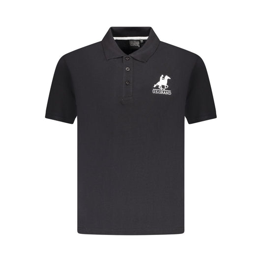 U.S. Grand Crna polo majica kratki rukav