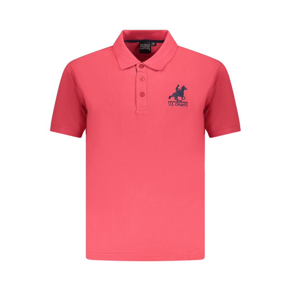 U.S. Grand Crvena polo majica kratki rukav