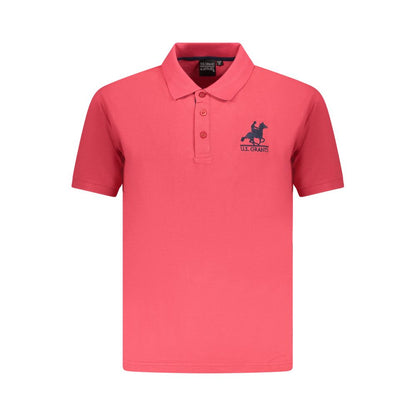 U.S. Grand Crvena polo majica kratki rukav