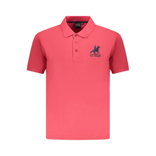 U.S. Grand Crvena polo majica kratki rukav
