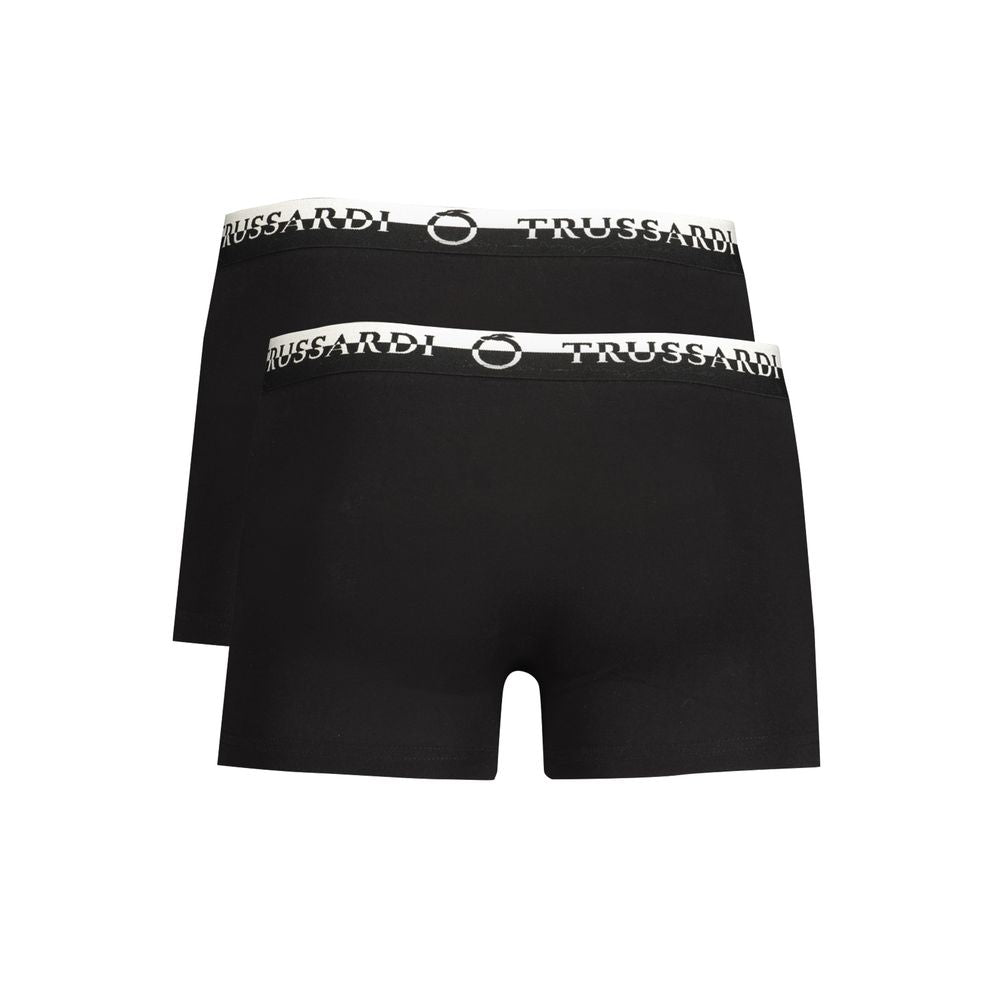Trussardi Crne bokserice 2u1
