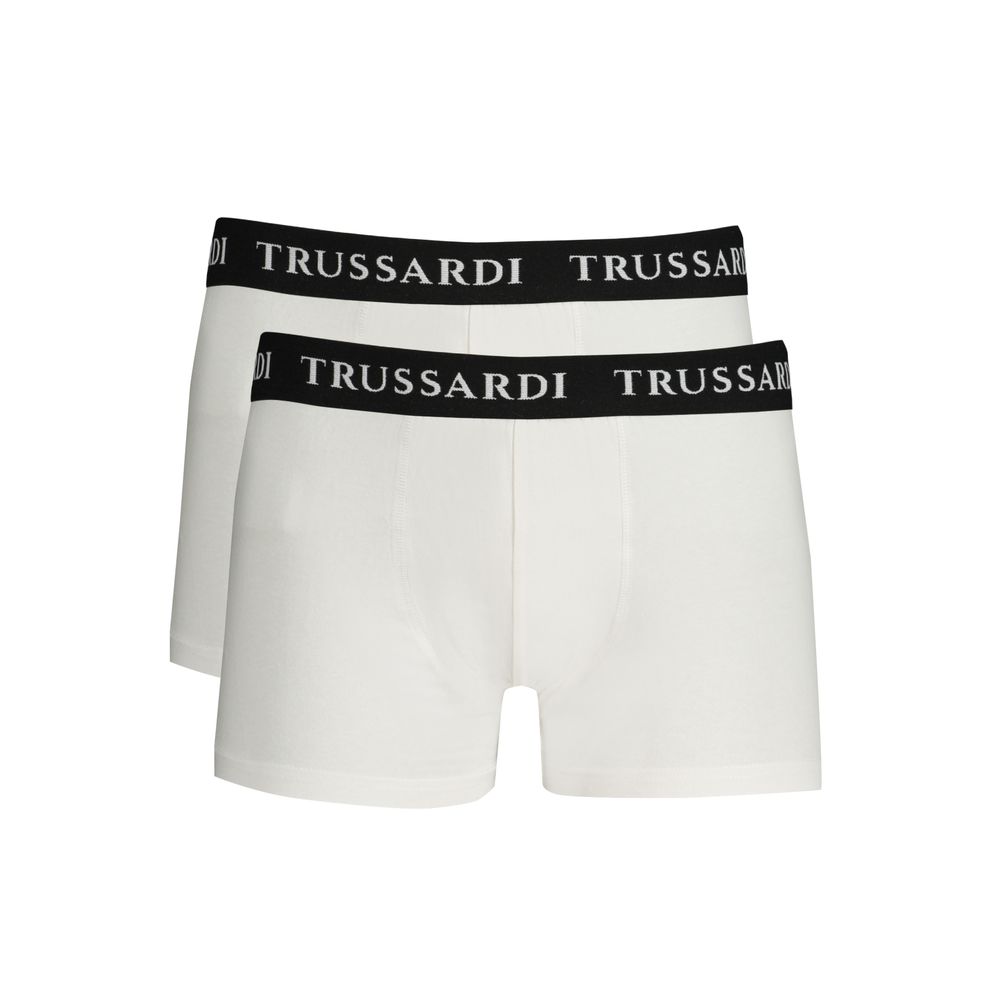 Trussardi Bijele bokserice 2u1