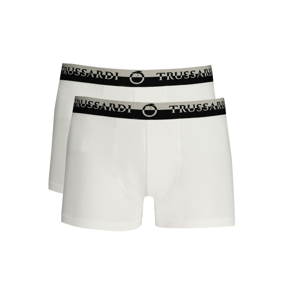 Trussardi Bijele bokserice 2u1