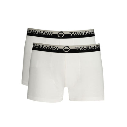 Trussardi Bijele bokserice 2u1