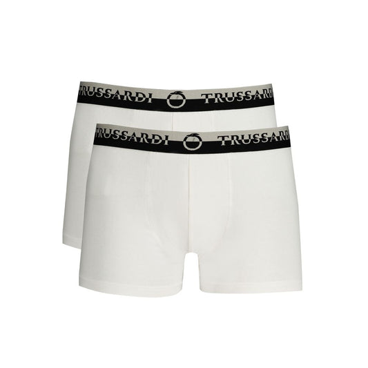 Trussardi Bijele bokserice 2u1