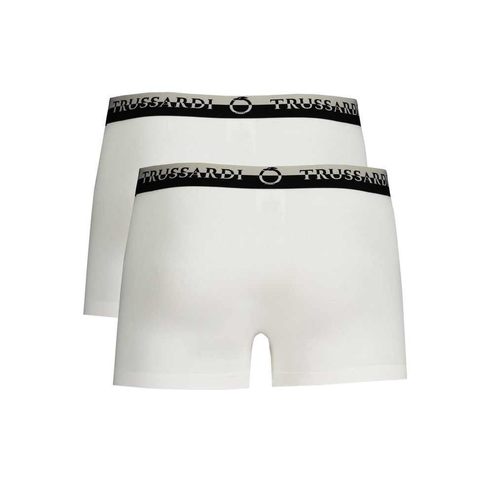 Trussardi Bijele bokserice 2u1