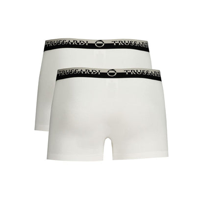 Trussardi Bijele bokserice 2u1