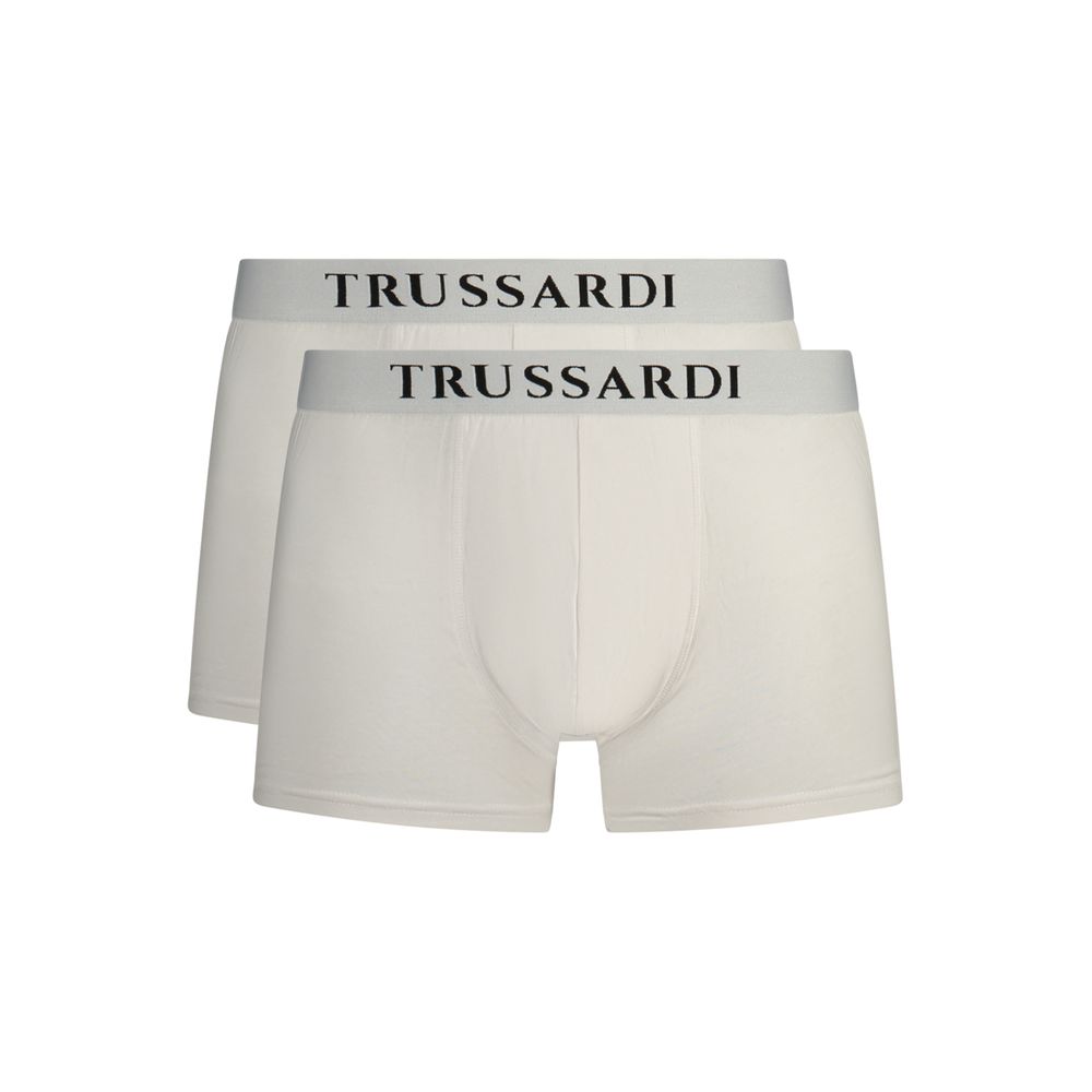 Trussardi Bijele bokserice 2u1
