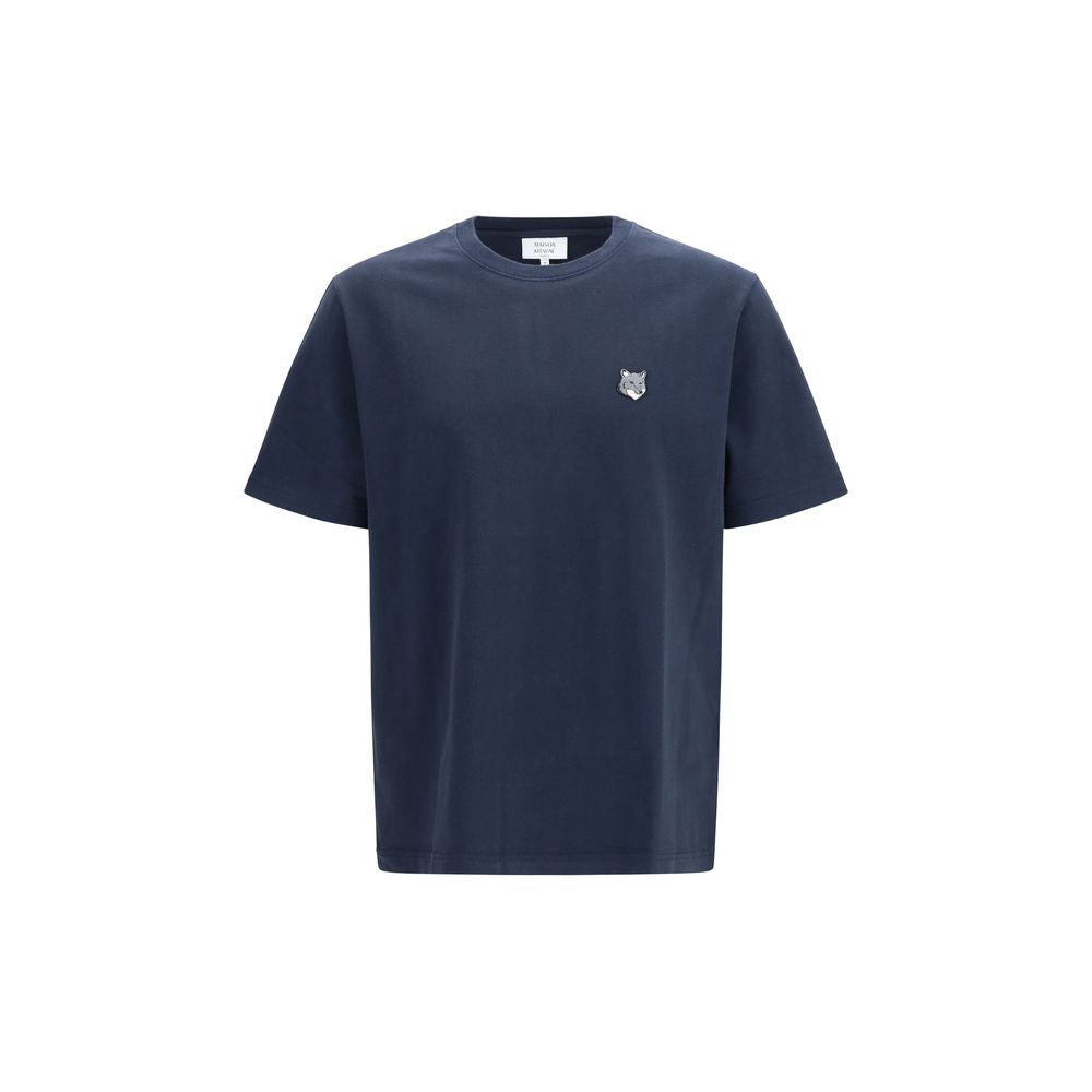 Maison Kitsuné plava majica kratki rukav