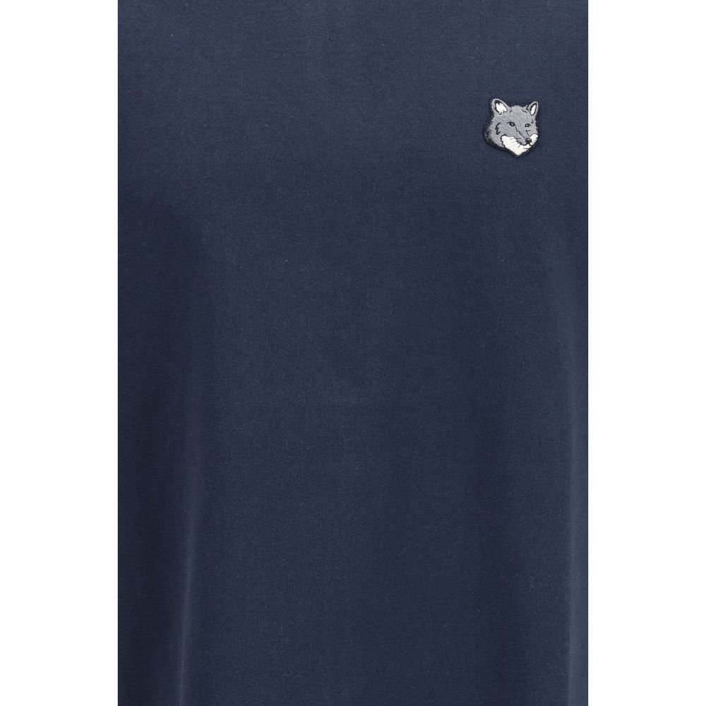 Maison Kitsuné plava majica kratki rukav