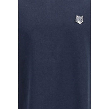 Maison Kitsuné plava majica kratki rukav