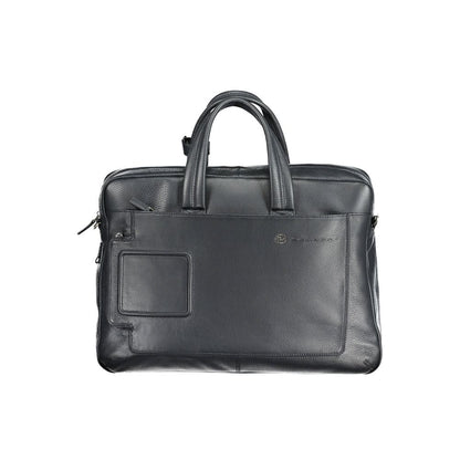 Piquadro Plava kožna business torba