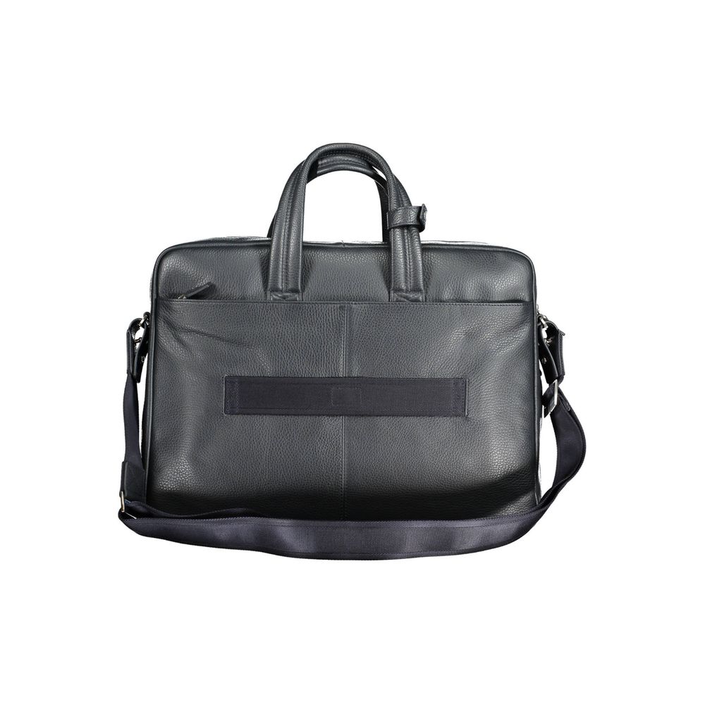 Piquadro Plava kožna business torba