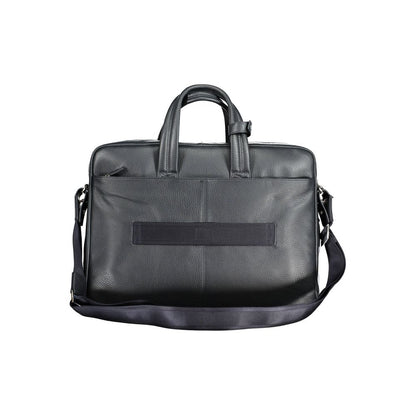 Piquadro Plava kožna business torba