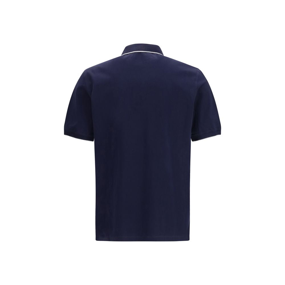 Brunello Cucinelli plava polo majica NOVA KOLEKCIJA