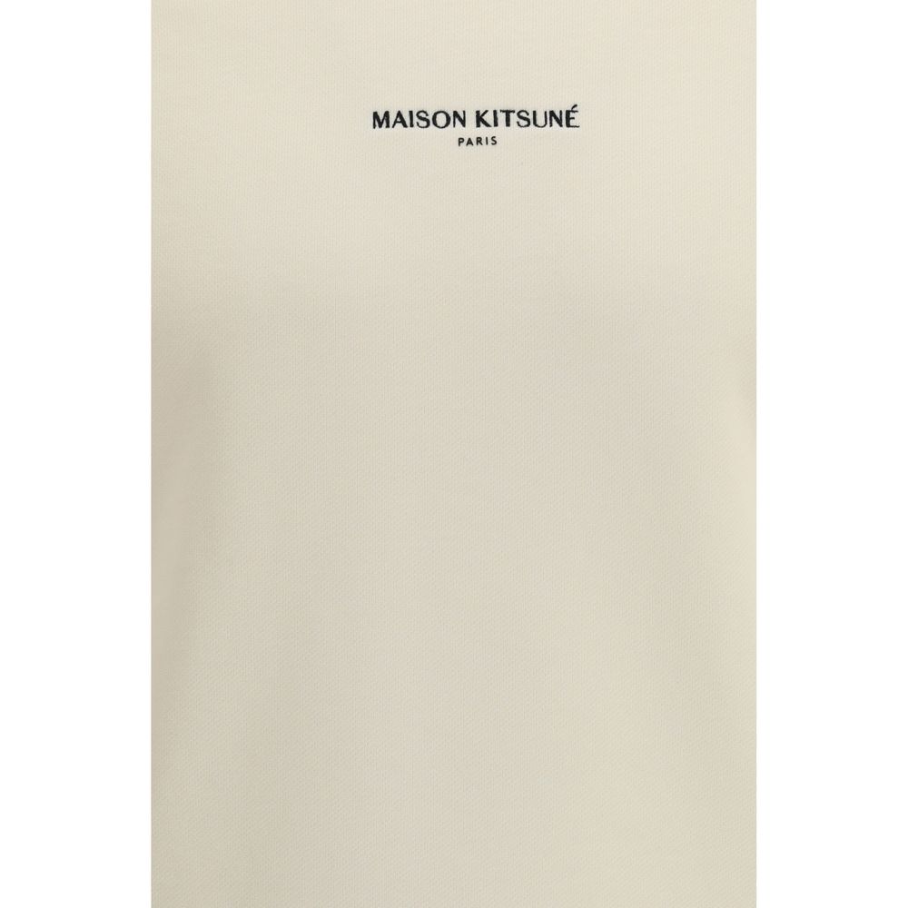 Maison Kitsuné Bež majica dugi rukav NOVA KOLEKCIJA