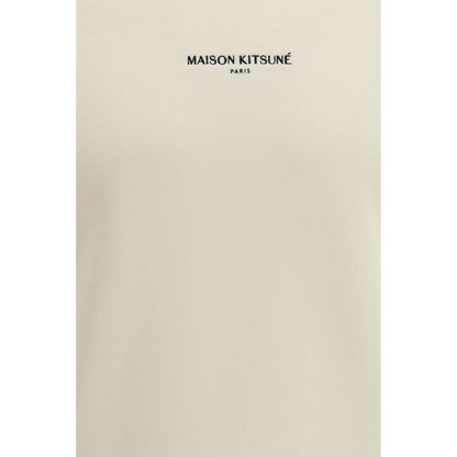 Maison Kitsuné Bež majica dugi rukav NOVA KOLEKCIJA