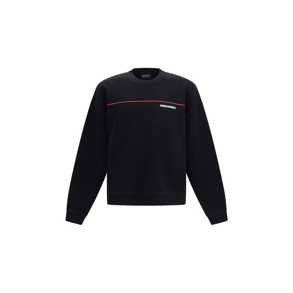 Dsquared² Crna majica dugi rukav NOVA KOLEKCIJA