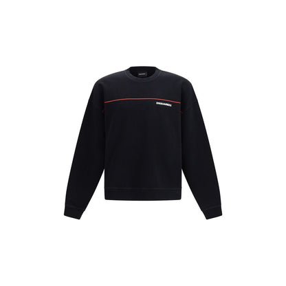 Dsquared² Crna majica dugi rukav NOVA KOLEKCIJA