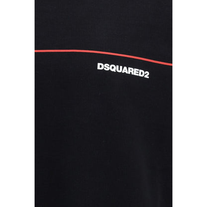 Dsquared² Crna majica dugi rukav NOVA KOLEKCIJA