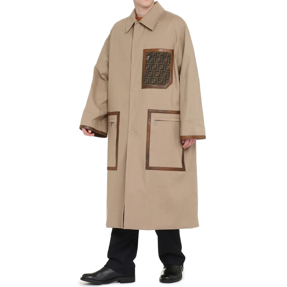 Fendi Bež kaput na dva lica