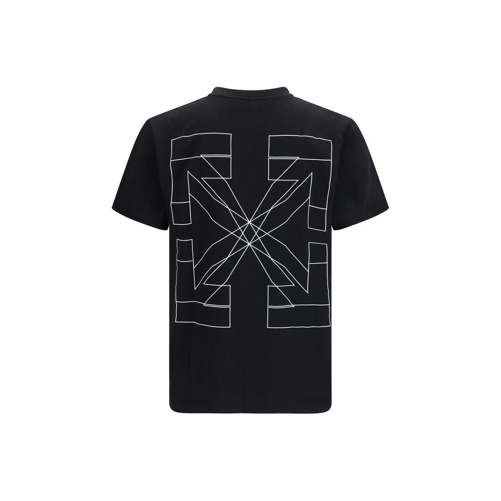 Off-White crna Big Double Arrow majica kratki rukav NOVA KOLEKCIJA