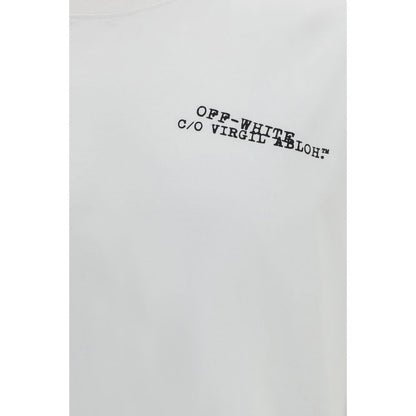 Off-White bijela  Arrow Skate majica kratki rukav NOVA KOLEKCIJA