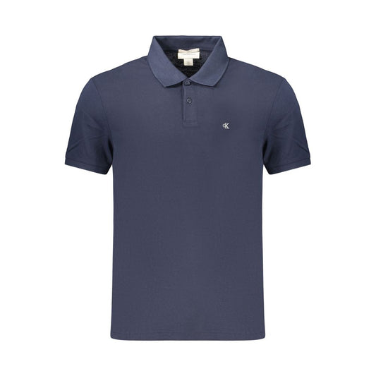 Calvin Klein plava polo majica kratki rukav
