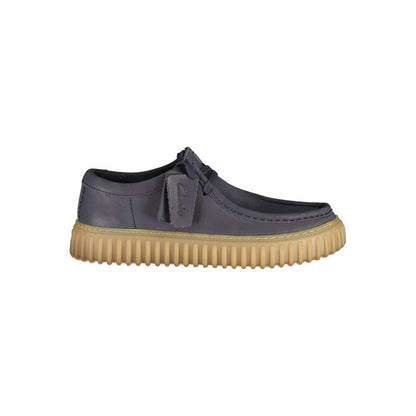 Clarks plave kožne cipele