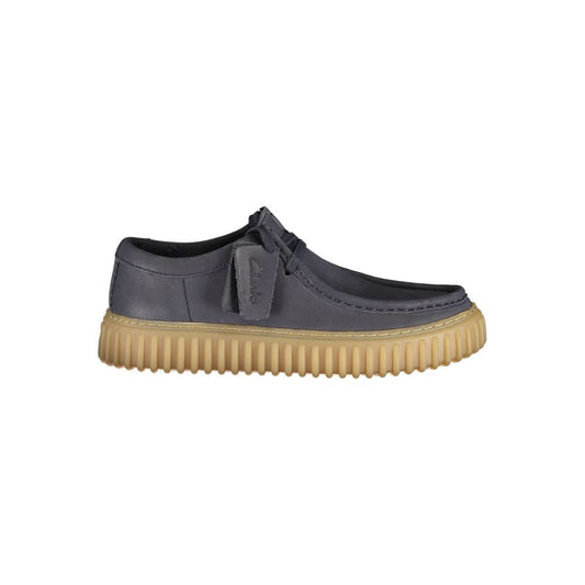 Clarks plave kožne cipele