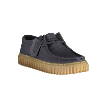 Clarks plave kožne cipele