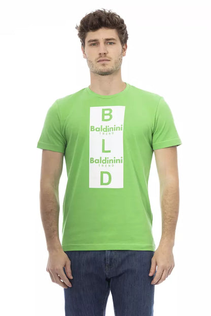 Baldinini Trend Zelena majica kratki rukav