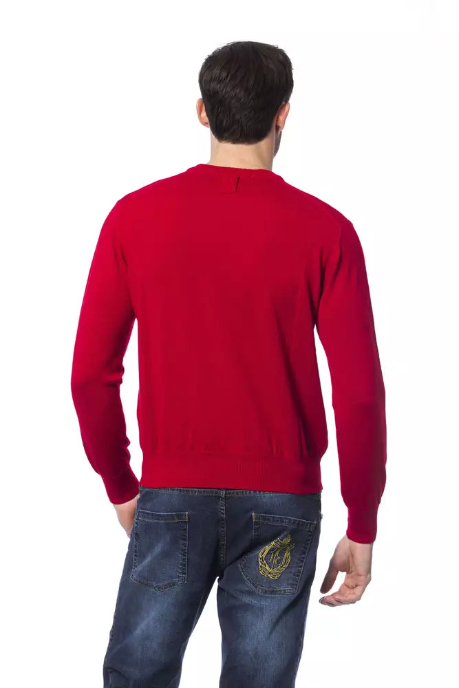 Billionaire Italian Couture Crveni Merino Džemper