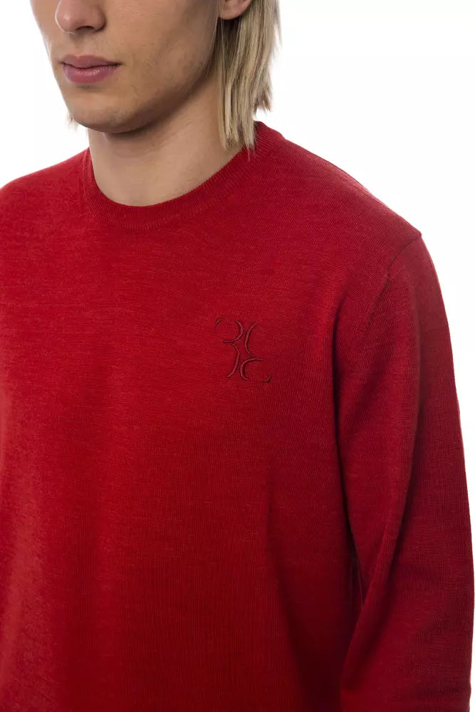 Billionaire Italian Couture Crveni Merino Džemper