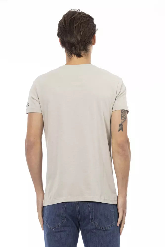 Trussardi bež majica s printom