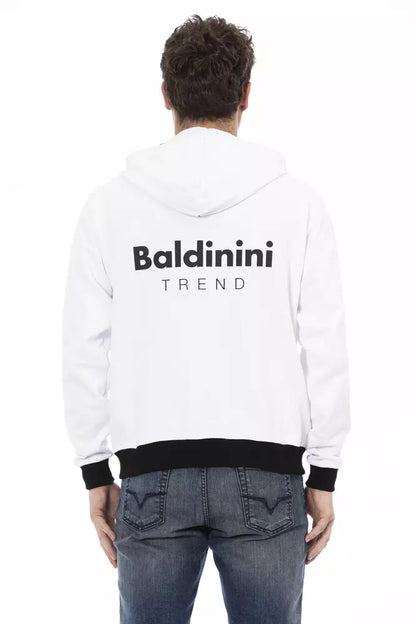 Baldinini muška bijela dukserica