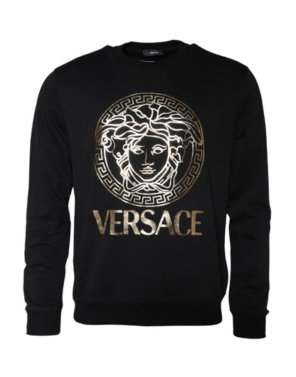 Versace Crna Medusa majica dugi rukav