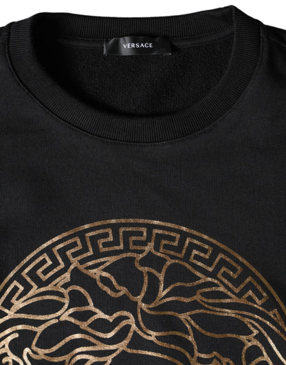 Versace Crna Medusa majica dugi rukav