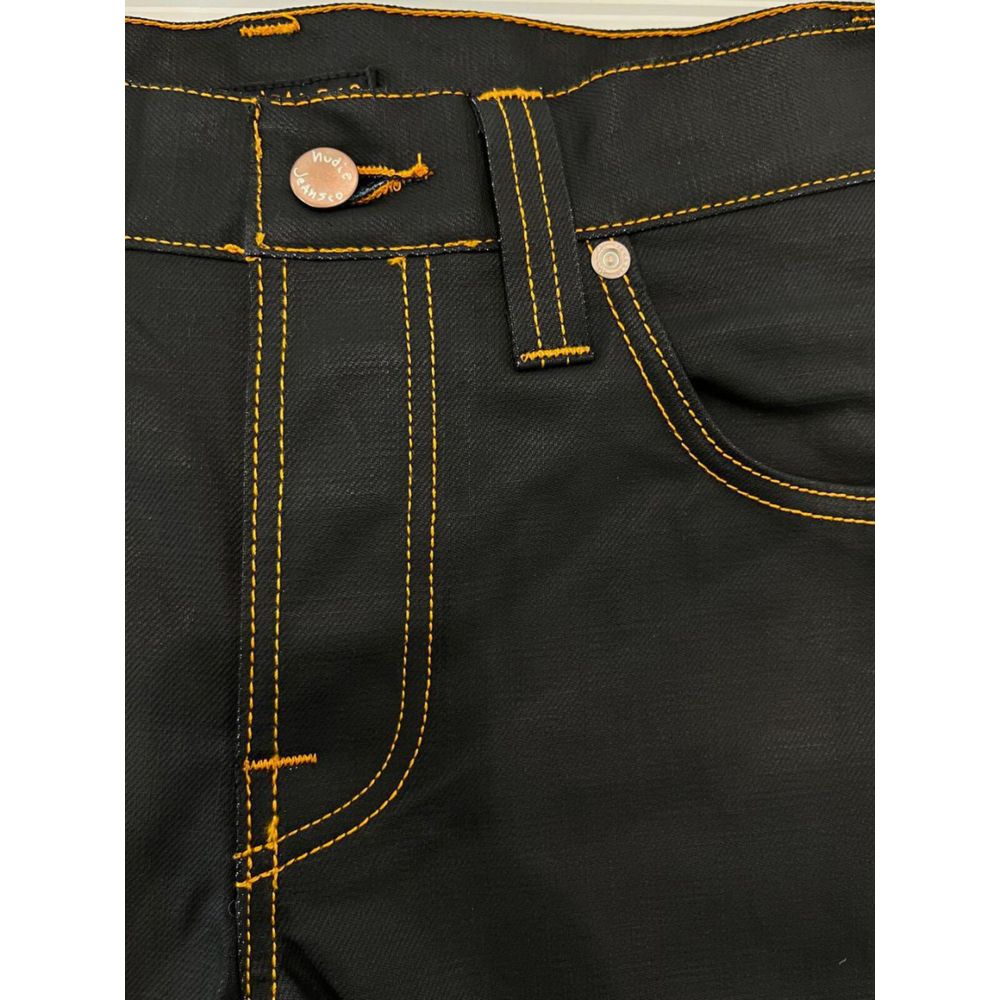 Nudie Jeans Crne Farmerke
