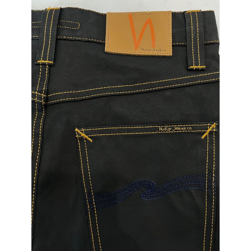 Nudie Jeans Crne Farmerke