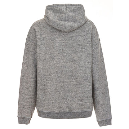 Dsquared² Siva pamučna oversize dukserica