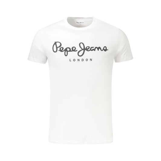 Pepe Jeans Bijela pamučna majica kratki rukav