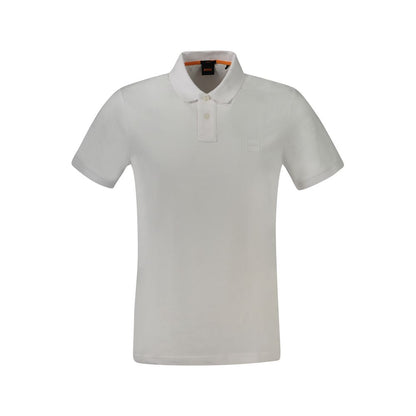 Hugo Boss Bijela Pamučna polo majica